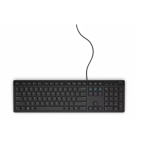 Dell Wired Keyboard KB216 Black