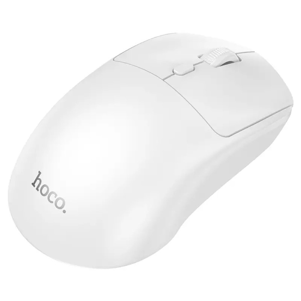 HOCO GM42 Platino 2.4G Wireless Mouse - White