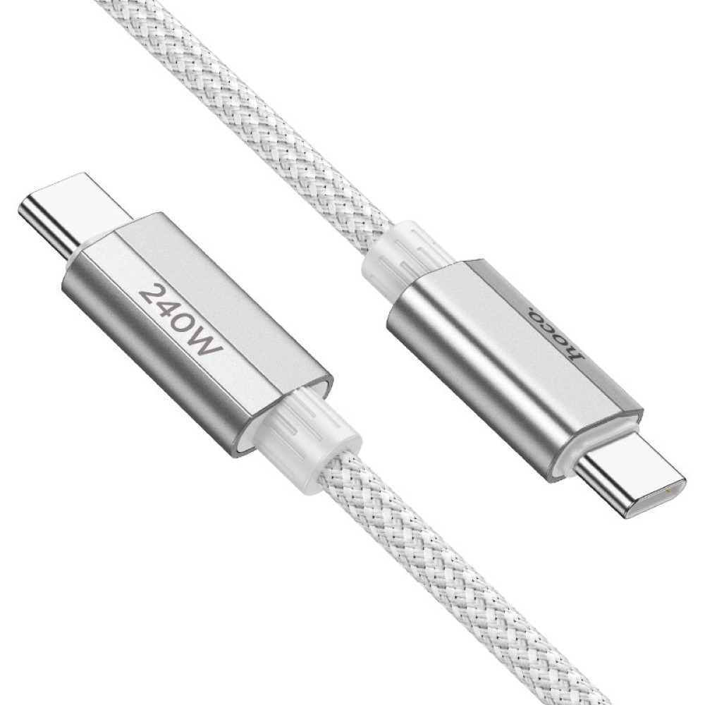 HOCO U134 Primero PD 240W Fast Charge Cable Type-C to Type-C - Gray