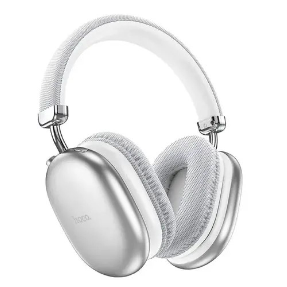 HOCO W35 Max Auspicious ANC Noise Reduction BT Headphones - Silver