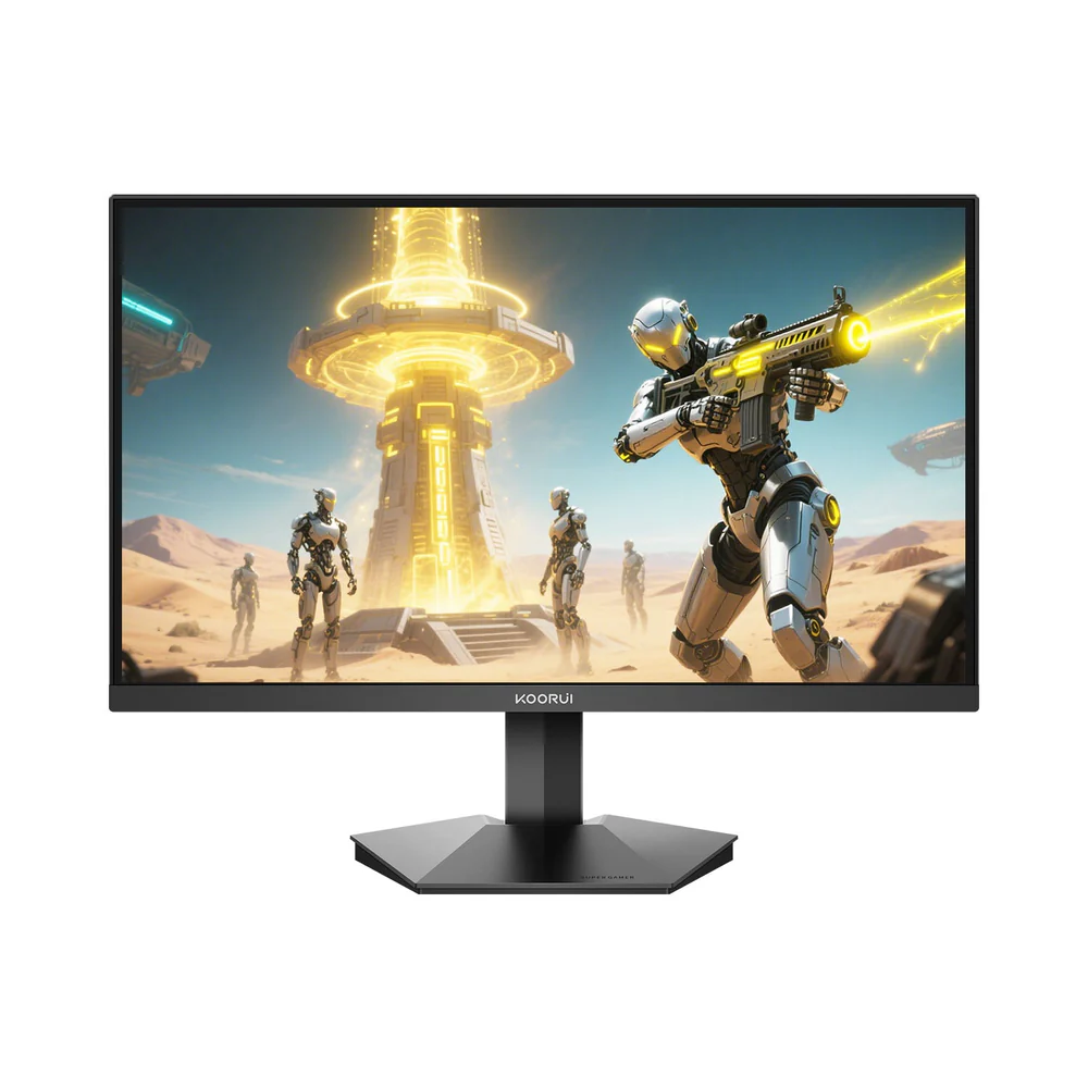 KOORUI 24E3 24″ FHD IPS 165Hz 1ms Gaming Monitor, Ultra Slim Frame 99% sRGB, FreeSync G-Sync HDMI / DisplayPort