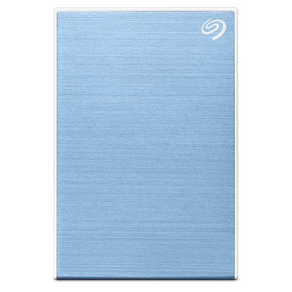 Seagate 4TB One Touch USB 3.2 External Hard Drive with Password Protection - Blue