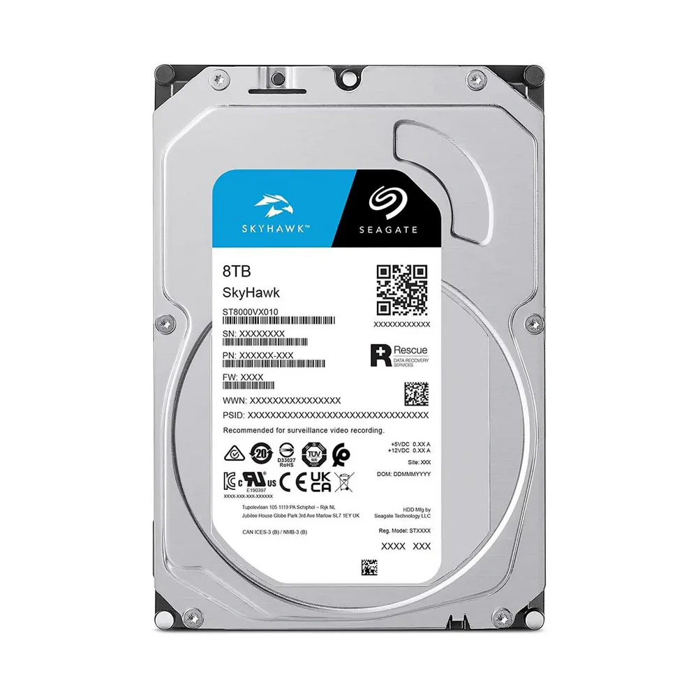 Seagate SkyHawk ST8000VX010 8TB 3.5″ SATA Hard Drive