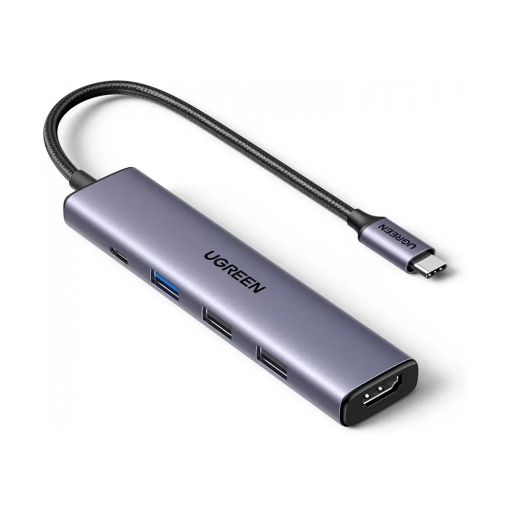 UGREEN 15495 Revodok 105 USB C Hub 5 in 1 Multifunction Hub