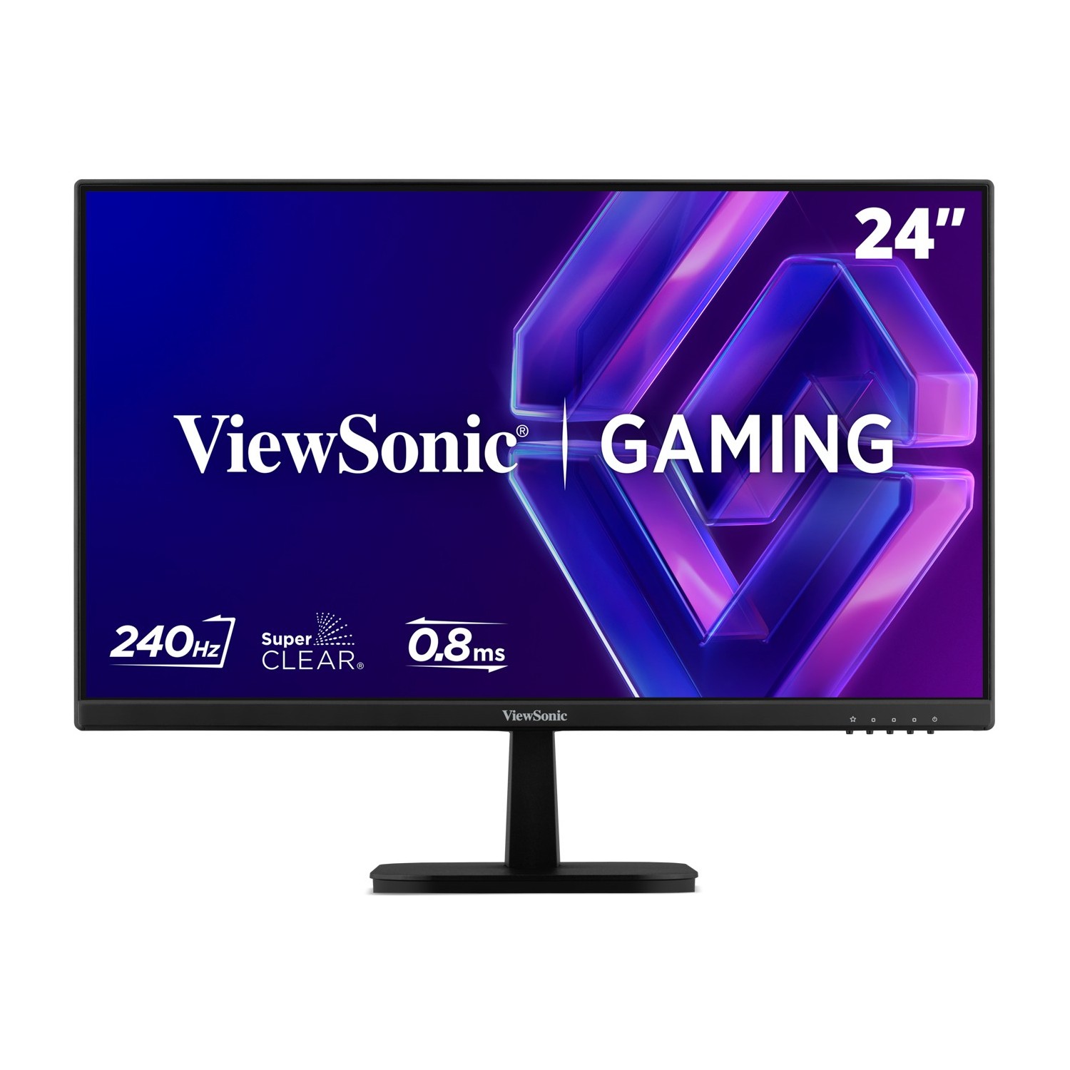 ViewSonic VX24G30 24” Full HD 240Hz Gaming Monitor with Ultra-Fast Refresh Rate 1ms Response Time Adaptive Sync Eye Care Technology & gonomic Design
