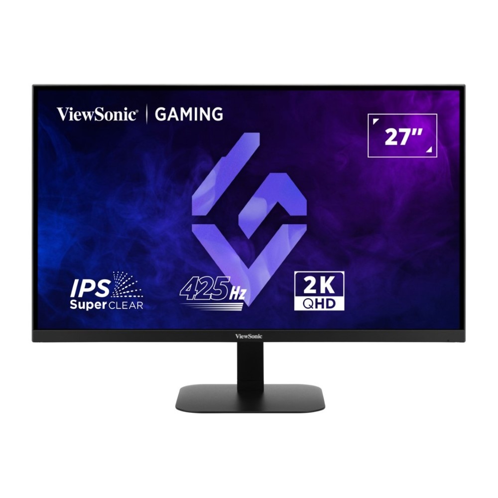 ViewSonic VX2757-2K-PRO-4 27” QHD 2k 425Hz Gaming Monitor with Ultra-Fast Refresh Rate, 1ms MPRT, Adaptive Sync, HDR Support & Esports Performance