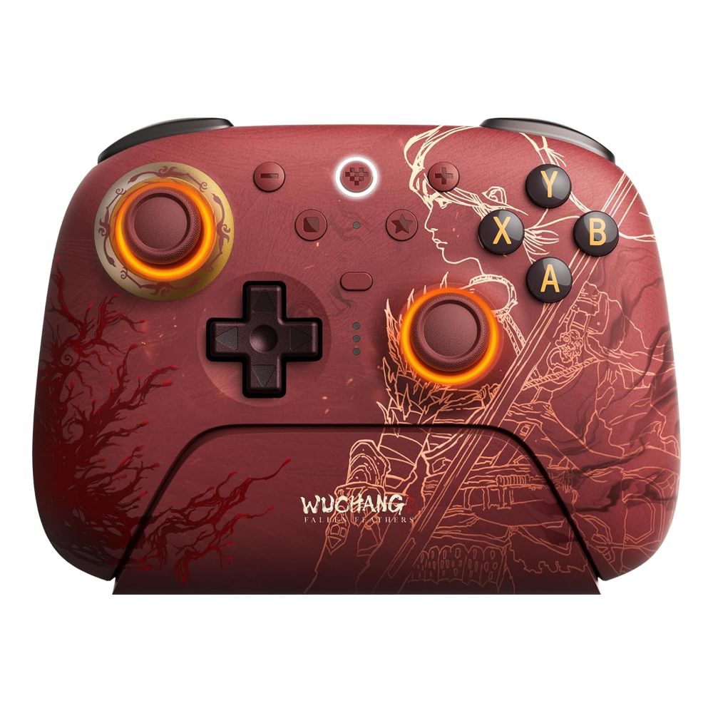 8BitDo Ultimate 2 Wireless Controller – TMR Joysticks, Hall Effect Triggers, RGB Fire Ring & Charging Dock WUCHANG Fallen Feathers Limited Edition