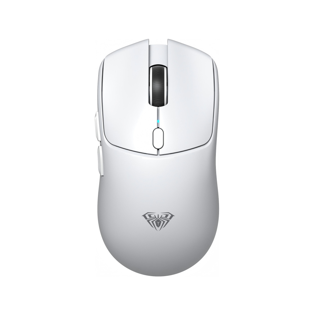 AULA Wind SC580X Wireless Gaming Mouse Tri-Mode Connectivity 10,000 DPI Lightweight Ergonomic Design - White