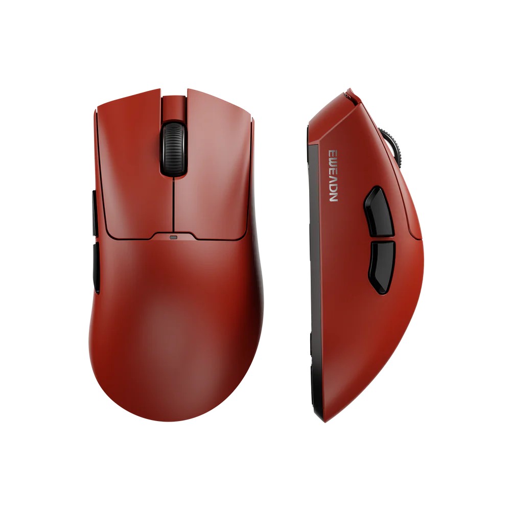 EWEADN A5 Pro Tri-Mode Wireless Gaming Mouse 65g Lightweight Esport – Red