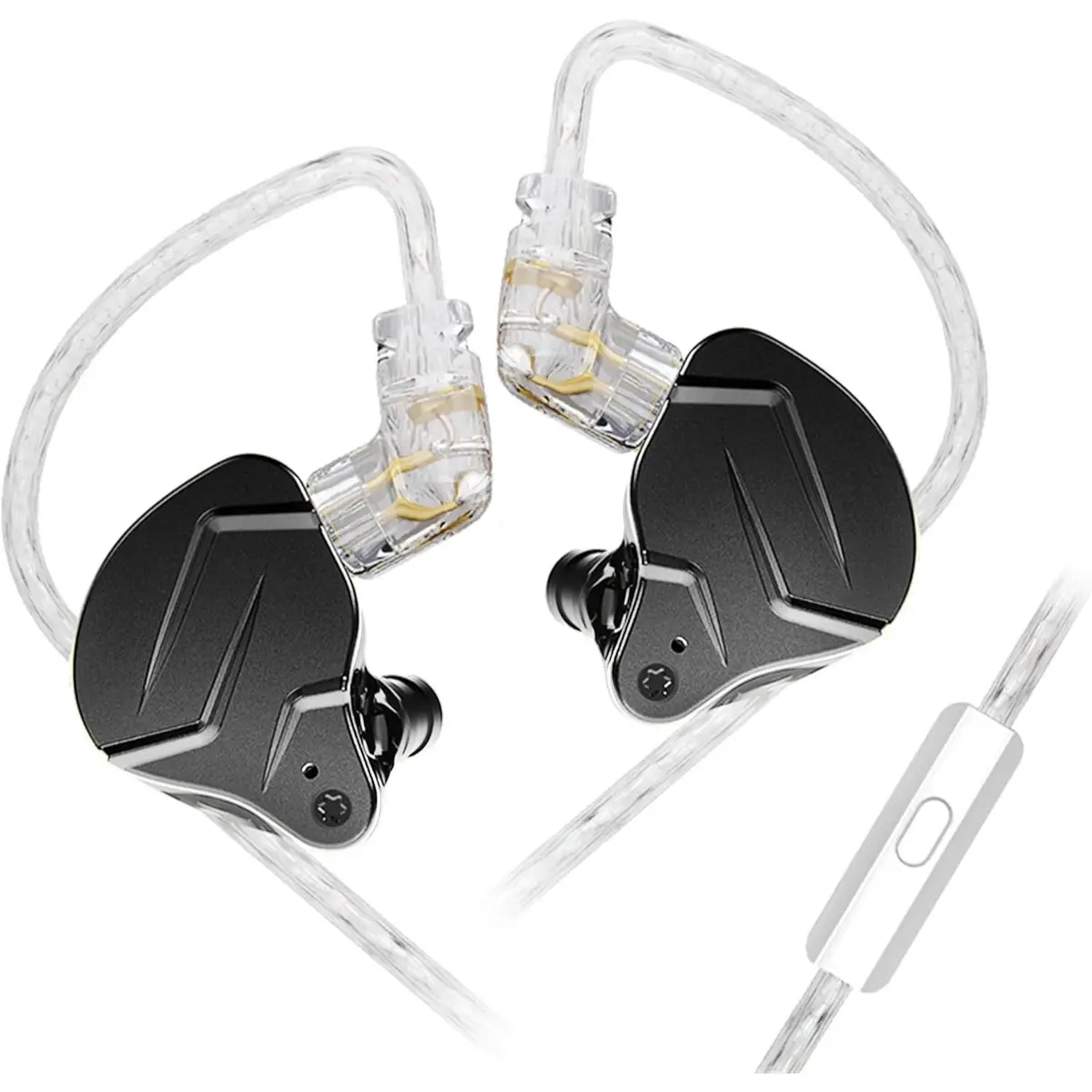 KZ ZSN Pro X Gaming Earbuds In Ear Monitor 3.5mm Headphones, High Fidelity IEMS Earphones, Hybrid Dual Driver Wired Earbuds