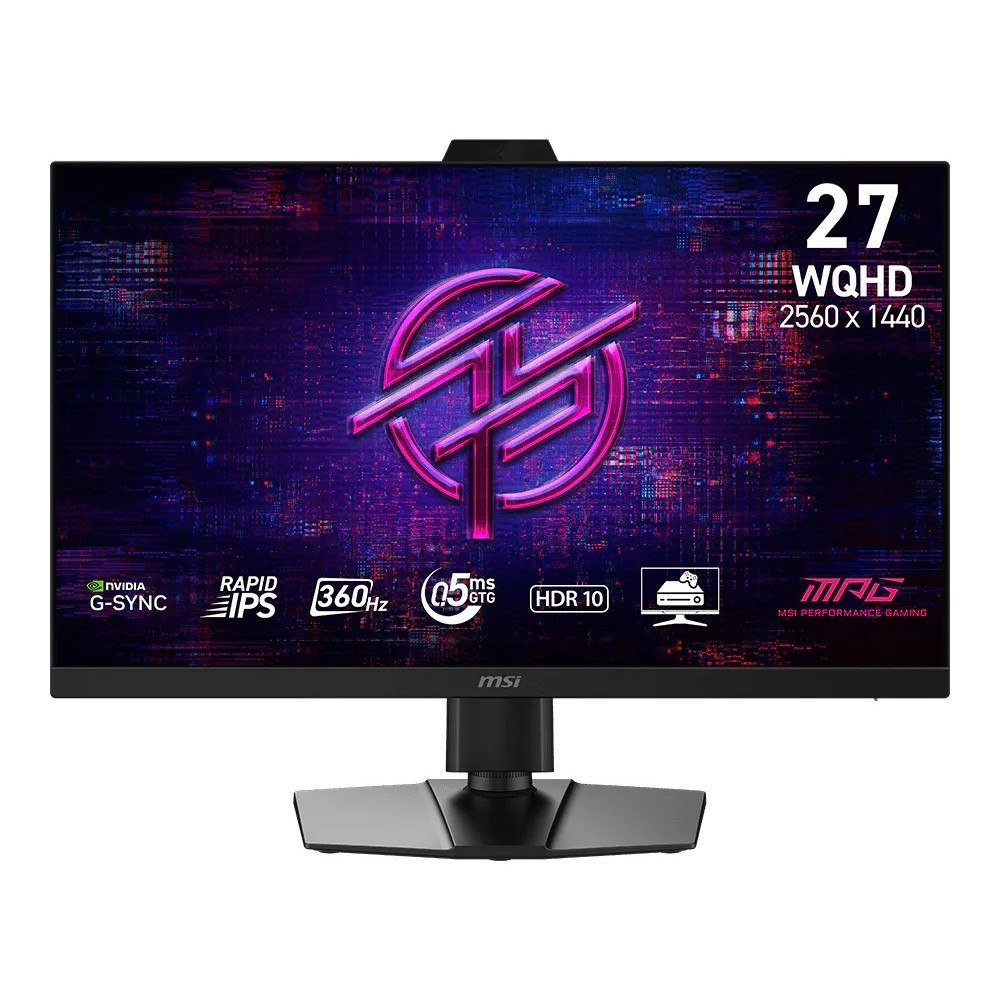 MSI MPG MONITOR : 272QRF X36 27″ 2560×1440 Rapid IPS 360Hz 0.5ms G-SYNC Pulsar Widescreen Gaming Monitor