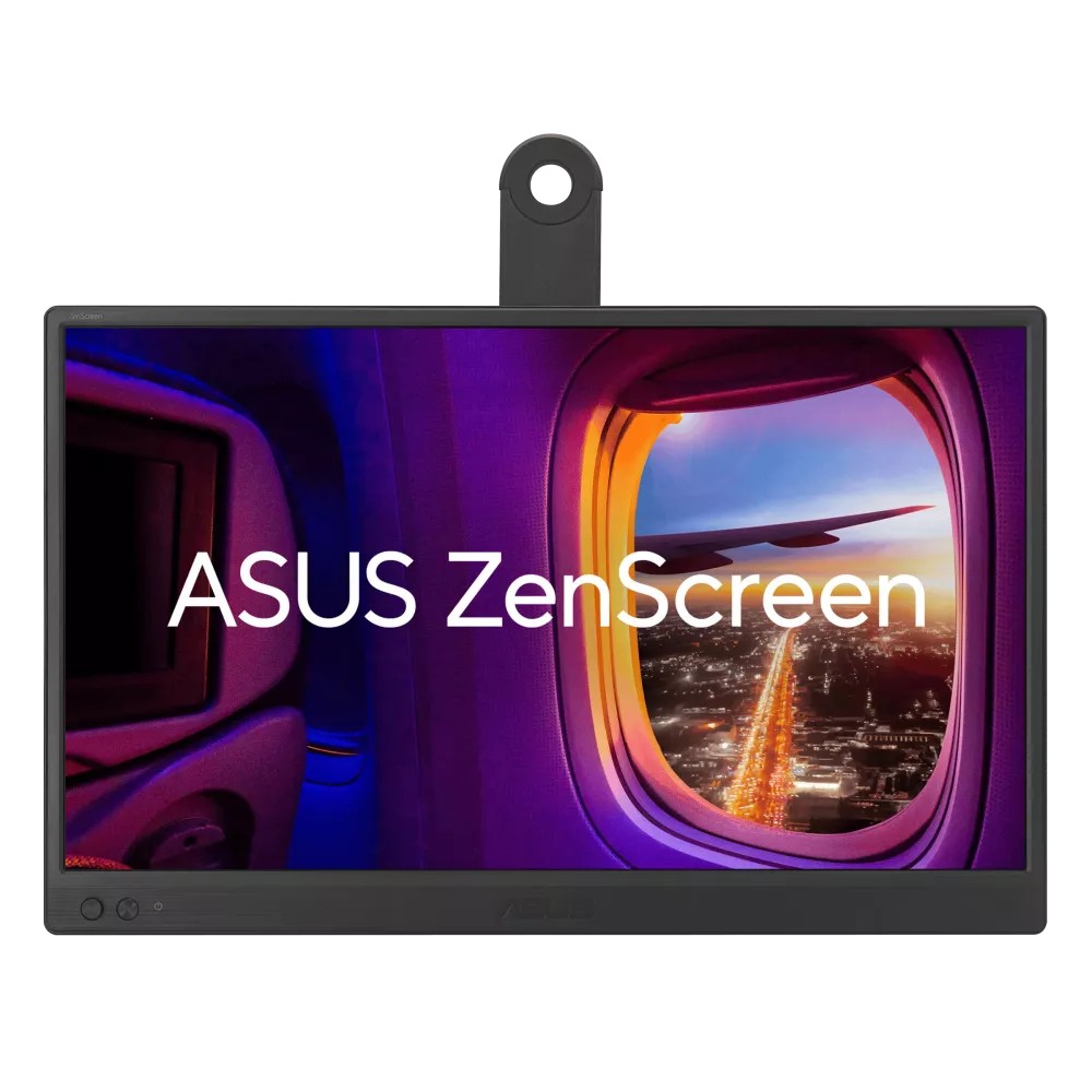 ASUS ZenScreen MB169CK 15.6″ Portable IPS Monitor – Full HD, USB-C, Mini HDMI, Anti-Glare, Ultra Slim, Travel Sleeve