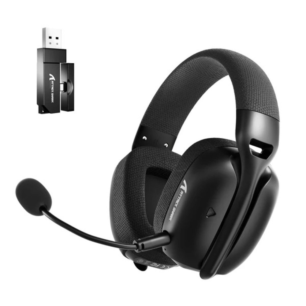 ATTACK SHARK L80 PRO Wireless Gaming Headset - Black