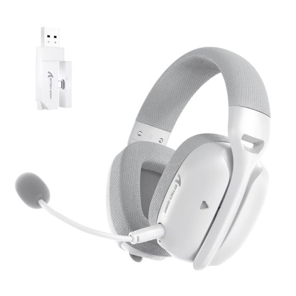 ATTACK SHARK L80 PRO Wireless Gaming Headset - White