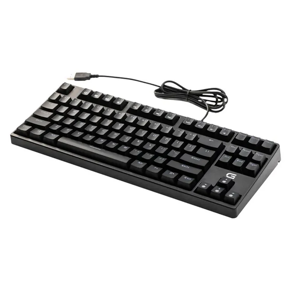 Dell KB5023D Wired Mechanical Gaming Keyboard | 87-Key TKL | RGB Backlit | Blue Mechanical Switches | Full N-Key Rollover