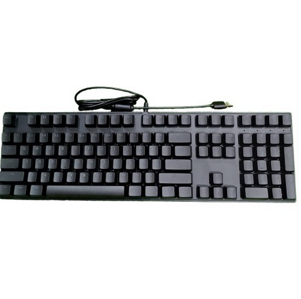 Dell L-108 RGB Wired Gaming Keyboard | Full-Size 104 Keys | Rainbow LED Backlight | USB Plug & Play | Multimedia Function Keys