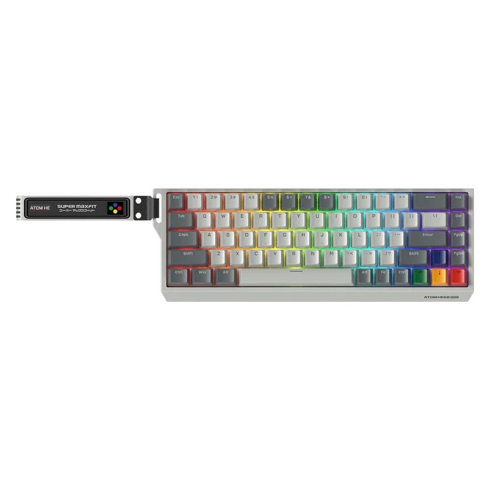 Fantech ATOM HE68 PRO MK922 SUPER MAXFIT Wireless Magnetic Gaming Keyboard Emerald Switch