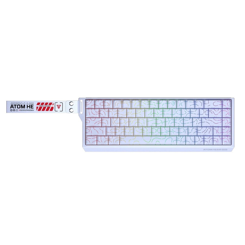 Fantech ATOM HE68 PRO MK922 TOPO Edition Wireless Magnetic Gaming Keyboard Emerald Switch