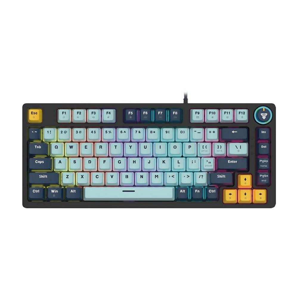 Fantech ATOM81 MK875V2 MIZU Series Mechanical Gaming Keyboard Taro Switch – Sky Blue