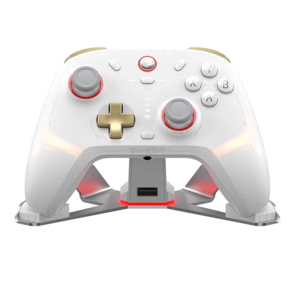 GameSir Cyclone 2 Wireless Multiplatform TMR Gaming Controller – Phantom White