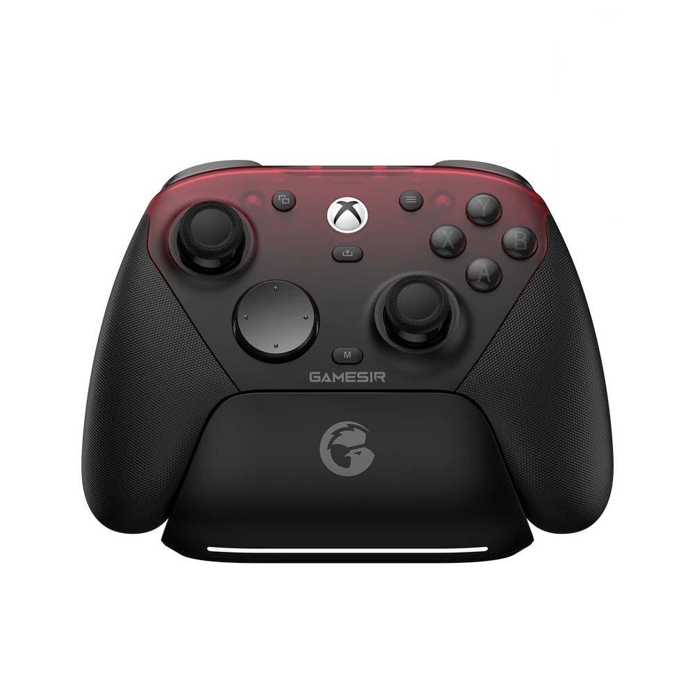 GameSir G7 Pro Tri-Mode Xbox & PC Wireless Gaming Controller Shadow Ember (Black) | TMR Sticks | Hall Effect Triggers | 1000Hz Polling | Charging Dock | Bluetooth | 2.4GHz | USB-C