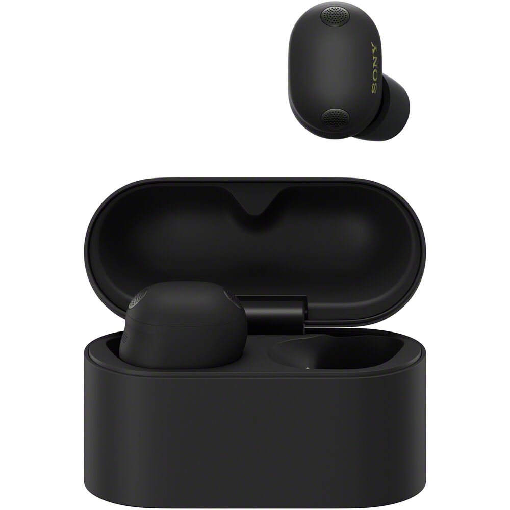 Sony WF-1000XM6 True Wireless Noise Cancelling Earbuds Black | Bluetooth 5.3 | Hi-Res Audio Wireless | LDAC | Adaptive ANC | Multipoint | Wireless Charging | IPX4