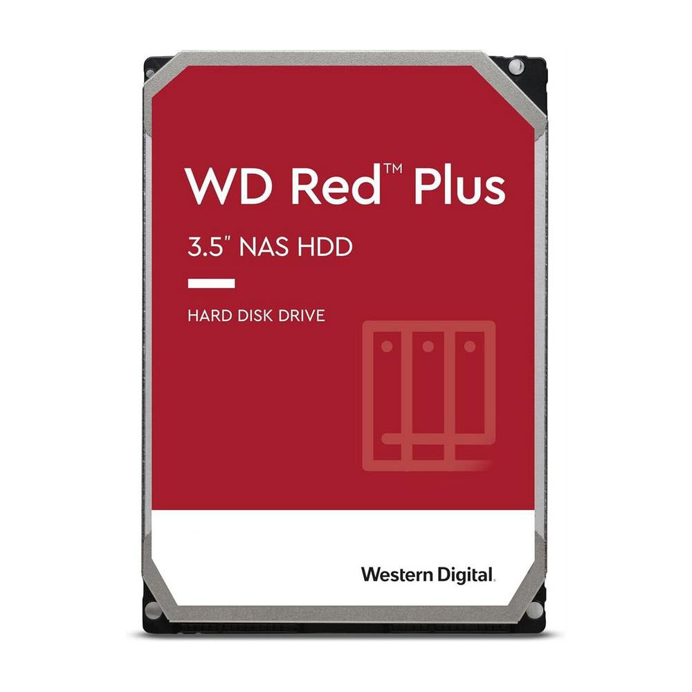 WESTERN DIGITAL Red Plus 6TB 3.5″ NAS Hard Drive SATA 3.5-Inch, 5640 RPM