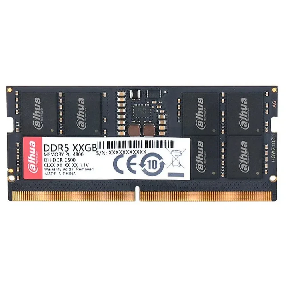 DAHUA C500 Series DDR5 8GB SO-DIMM Laptop Memory, 5600MT/s, CL46, 1.1V