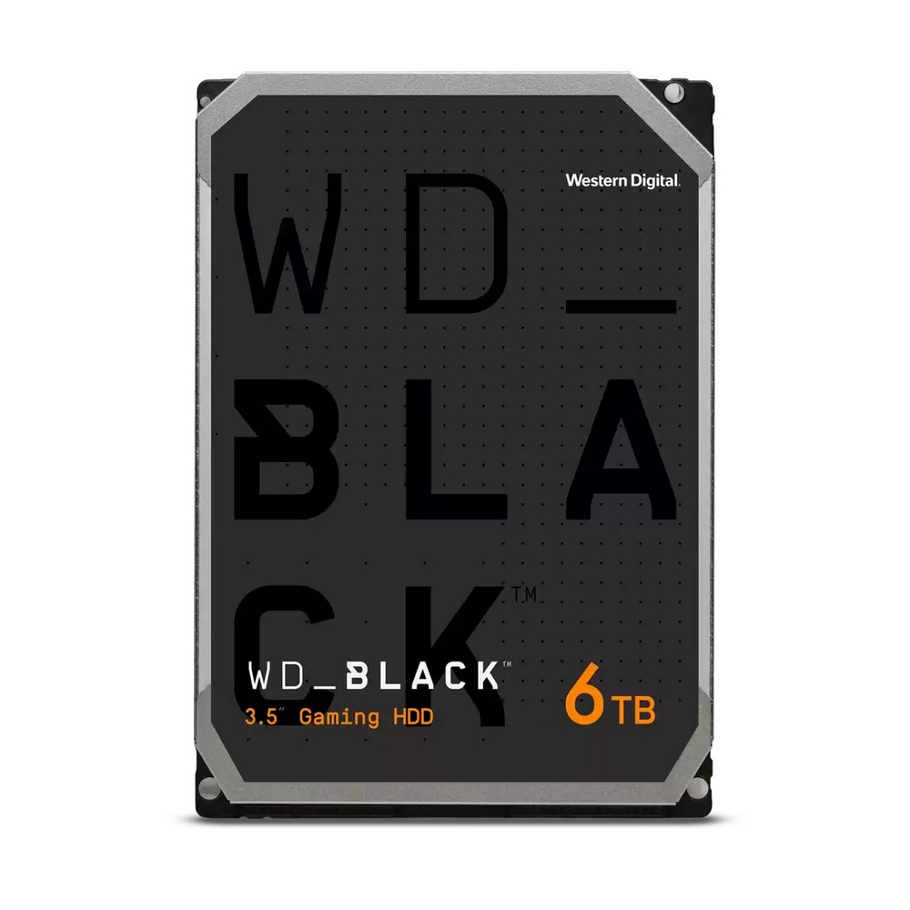 WD BLACK 6TB 7200RPM Desktop Gaming HDD | WD6004FZWX | SATA 6Gb/s | 128MB Cache | CMR | 3.5-Inch Internal Hard Drive | 229MB/s